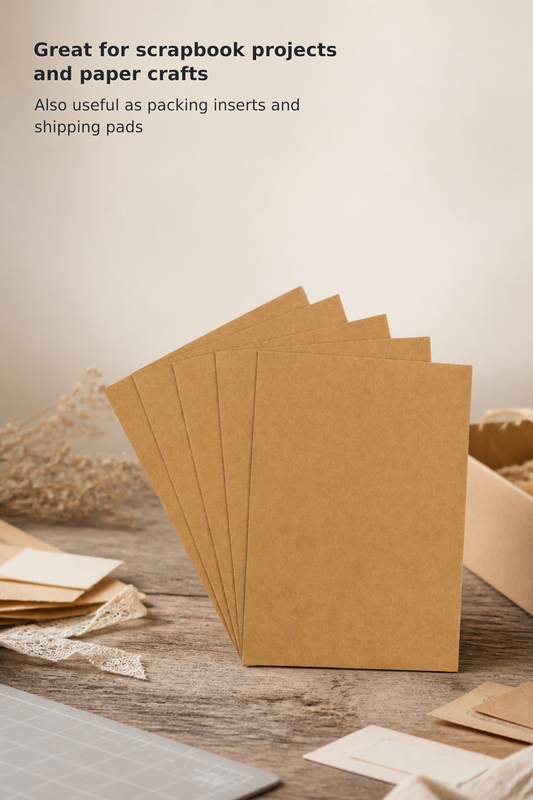 8.5 × 11-Inch Chipboard Sheets